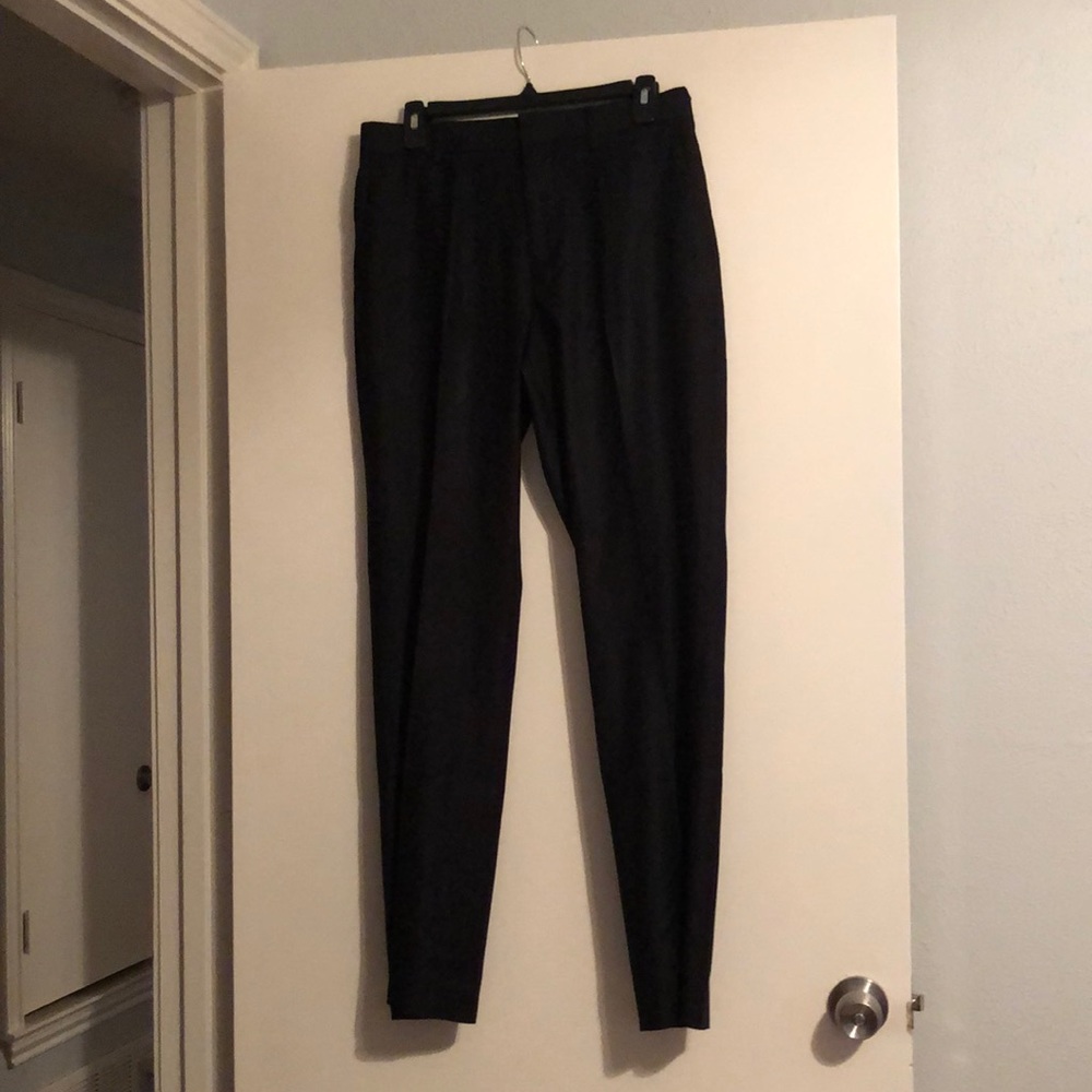 Apt 9 Black Flat Front Men’s Dress Pants